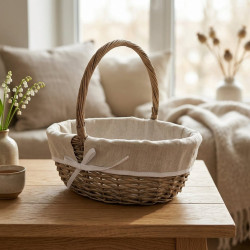 Straw Basket Small